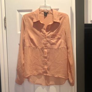 Salmon blouse size M